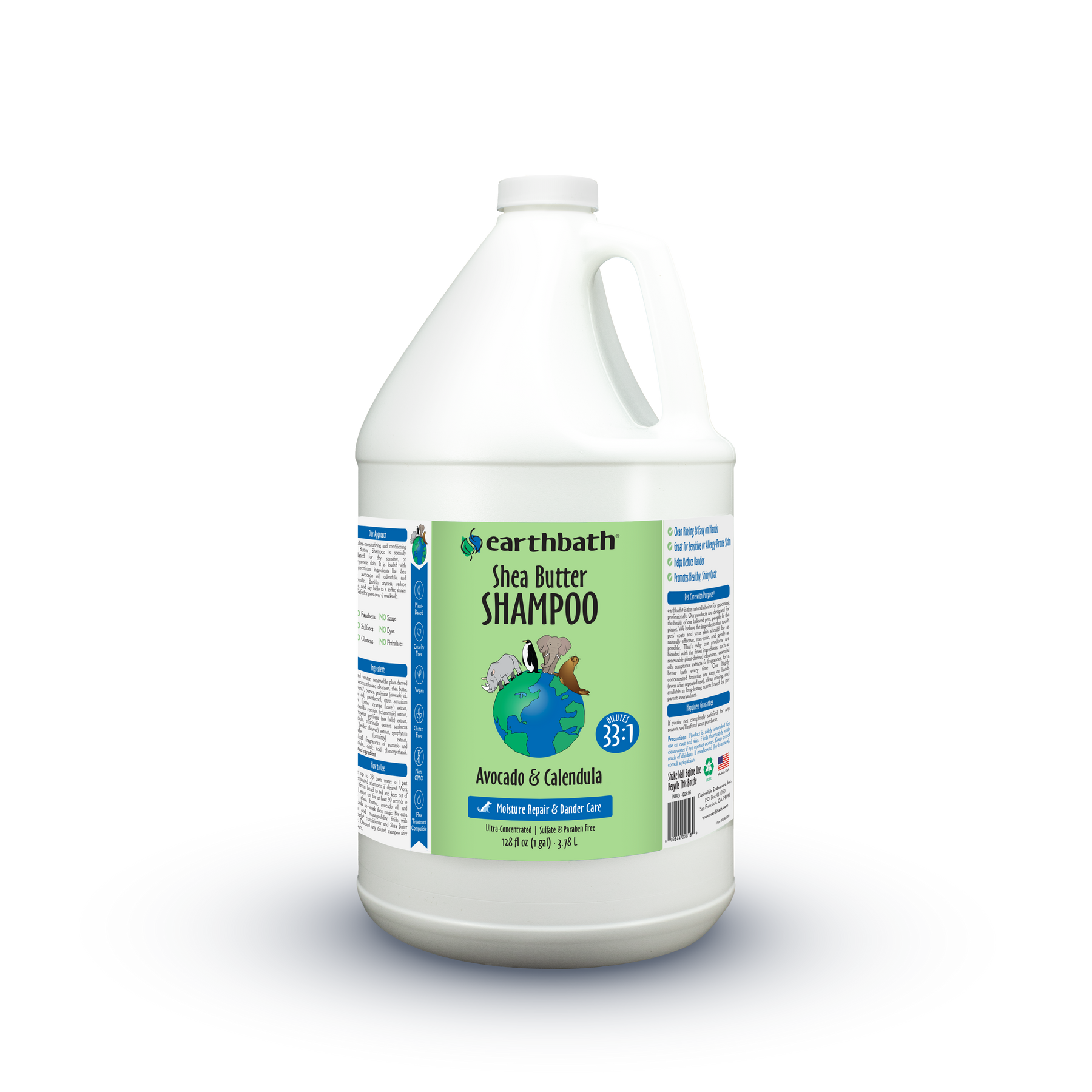 Bottle of Shea Butter Shampoo 